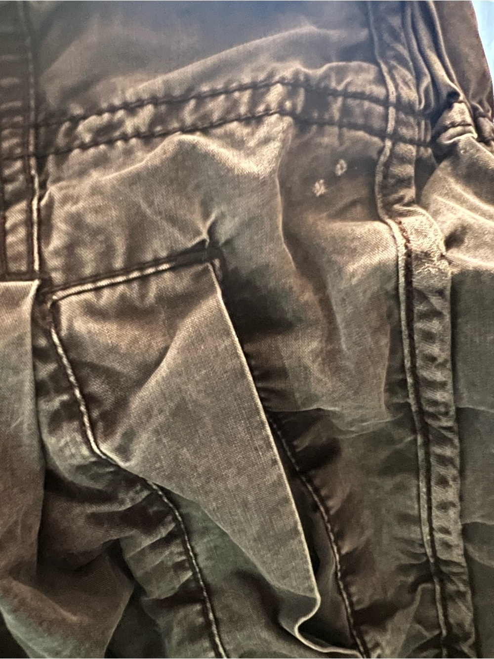 Free People Black High-Waist Paperbag Shorts - Picture 6 of 7